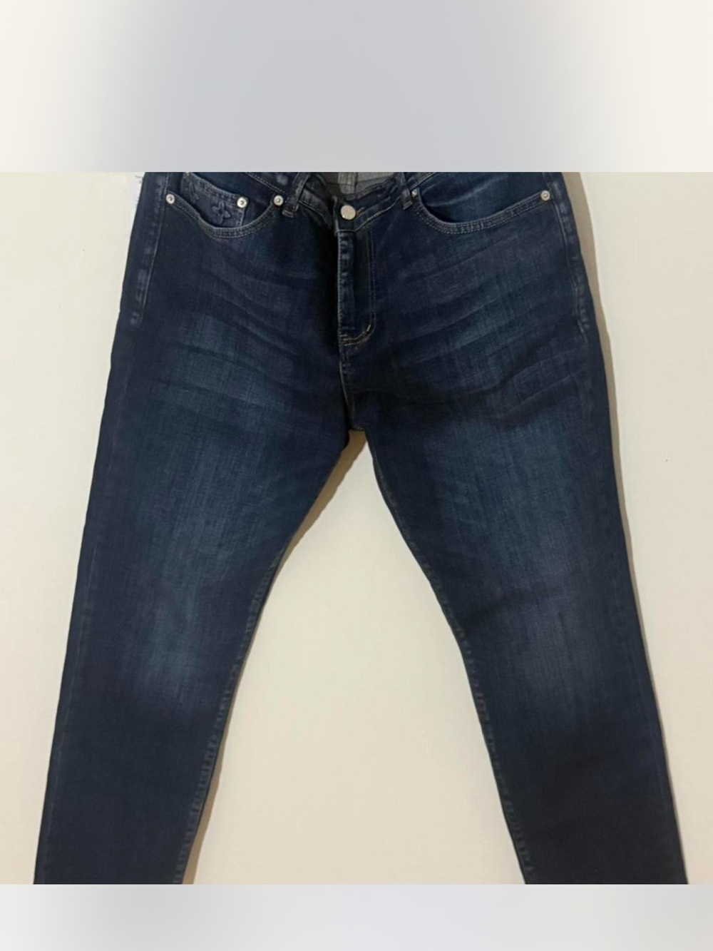 Louis Vuitton Dark Indigo Monogram Back Pocket Jeans - Picture 3 of 3